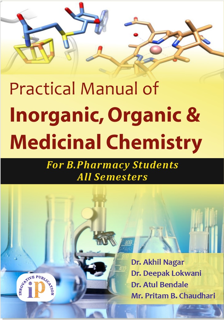 Practical Manual Of Inorganic Organic And Medicinal Chemistry