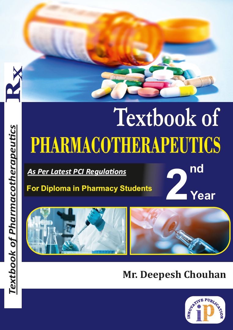 Textbook of Pharmacotherapeutics For Diploma in Pharmacy Students 2nd Year - Pharmacotherapeutics