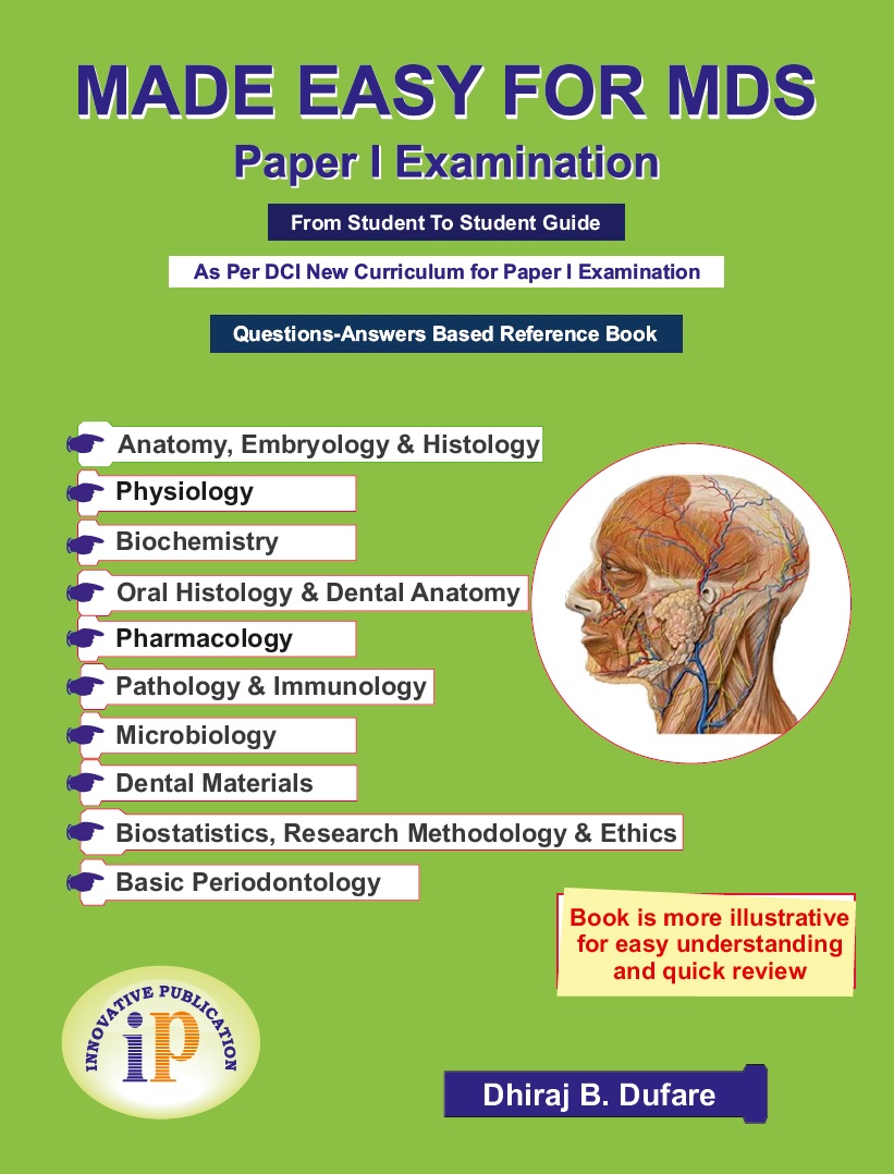 Made Easy for MDS Paper I Examination - Questions-Answers Based Reference Book