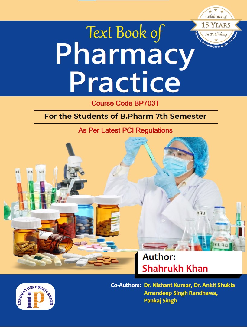 Text Book of Pharmacy Practice for the Students of B.Pharm 7th Semester
