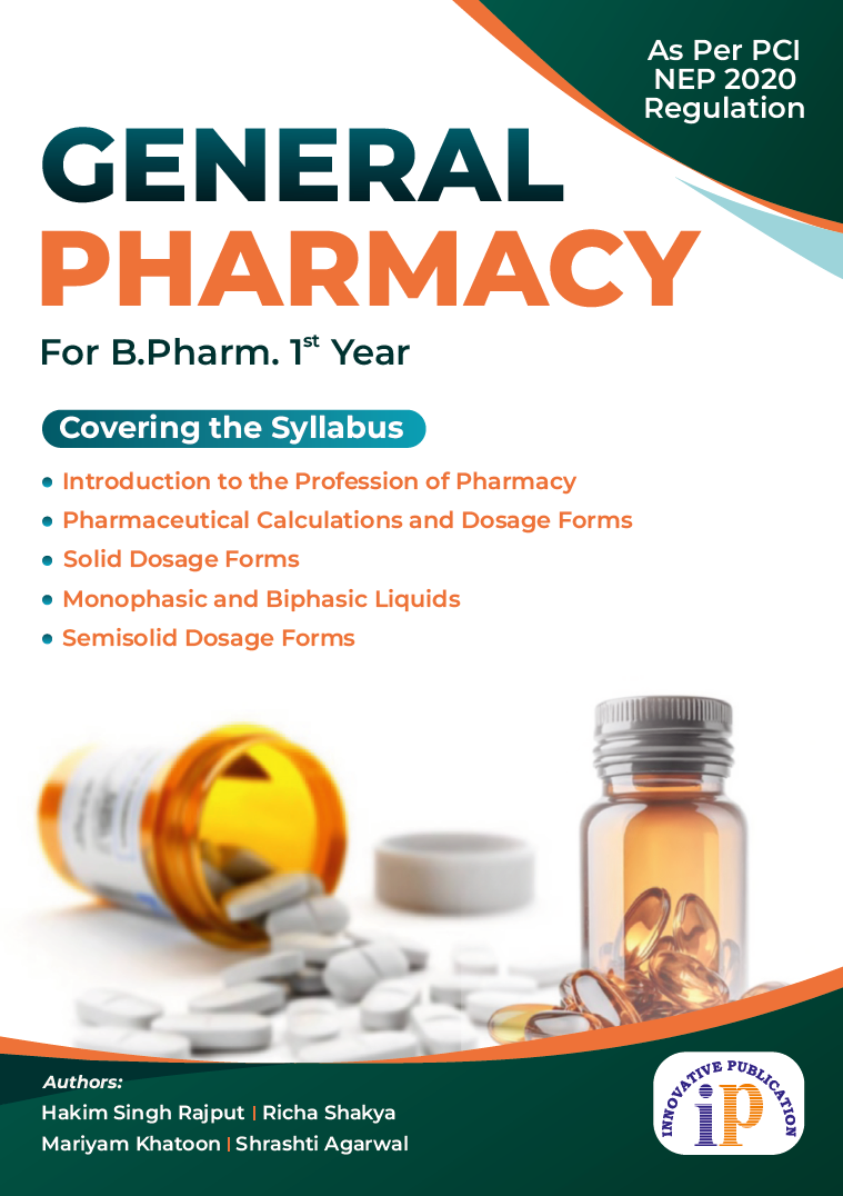 General Pharmacy As Per PCI NEP 2020 Regulation