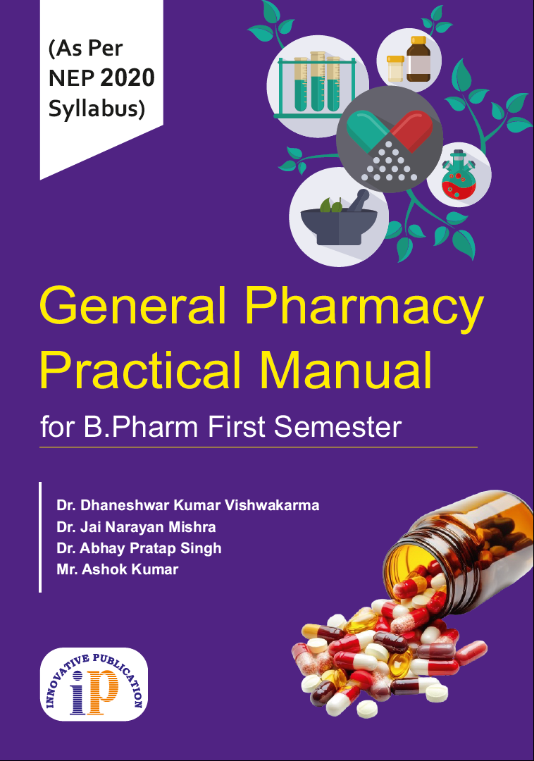 General Pharmacy Practical Manual for B.Pharm First Semester