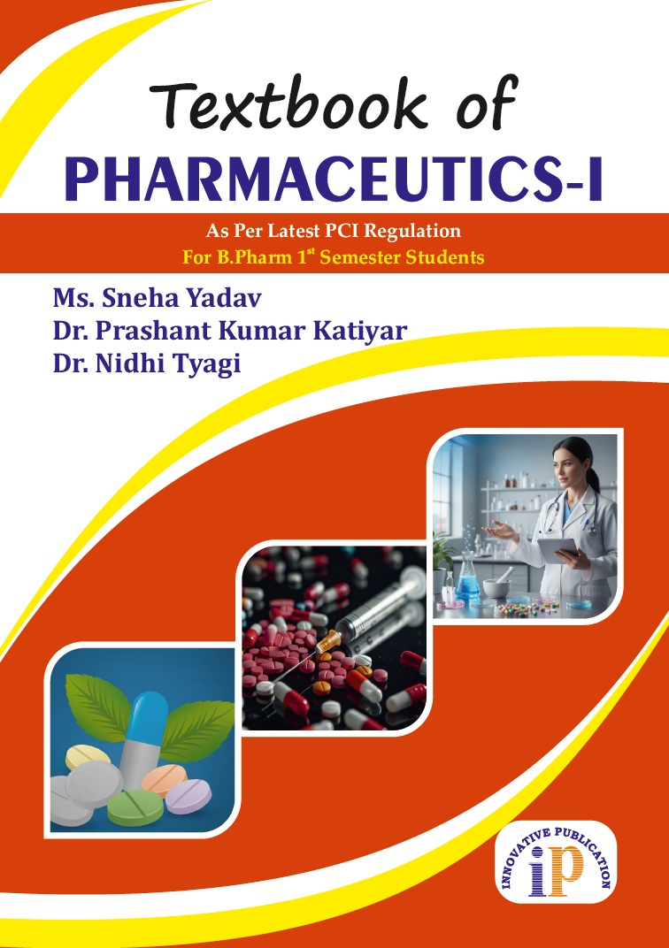Textbook of Pharmaceutics-I for B.Pharm 1st Semester Students